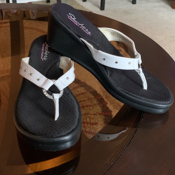 skechers rhinestone sandals